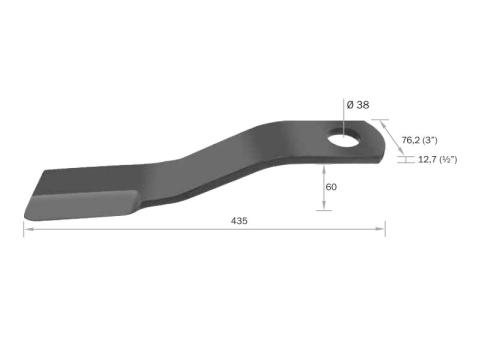 Faco de Roadeira Jumil 1,60mm - 4401293