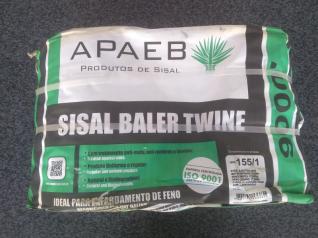 Fio Sisal Baler Twine Tipo 155/1 Laranja Para Enfardadeira Marca APAEB